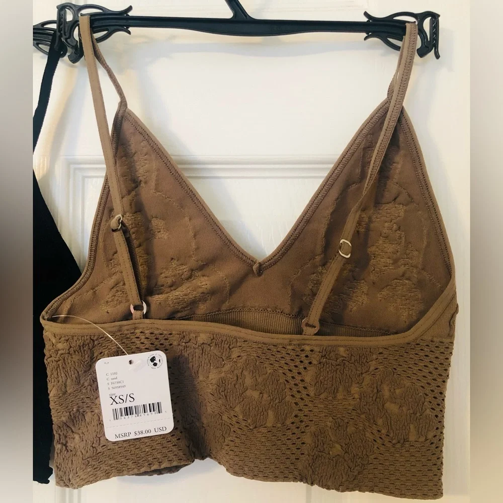 3 Free People bralettes - Picture 7 of 12